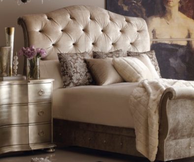 Upholstered beds can add such a lovely soft element of enchantment and romance to any room.   Let our design staff help you create your haven at Alderman Bushé Interiors.